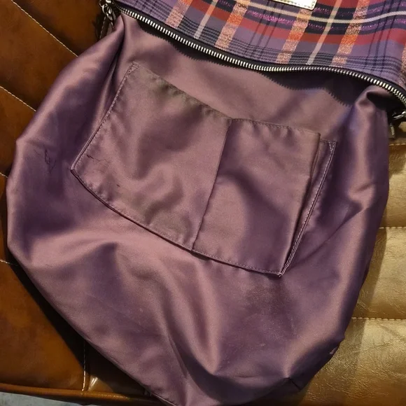 2010 Coach Poppy Plaid Women's Shoulder/Crossbody - Picture 10 of 17